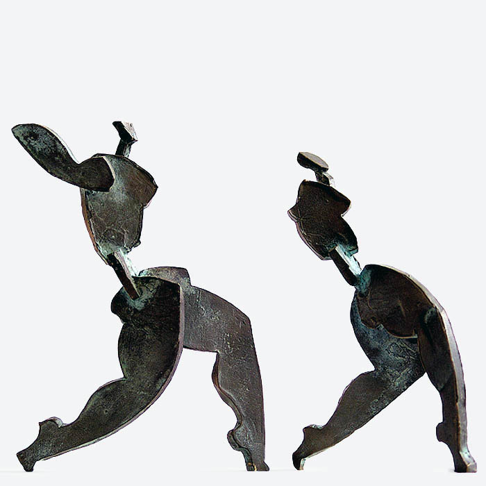 Tanz III, Bronze, Höhe 12cm